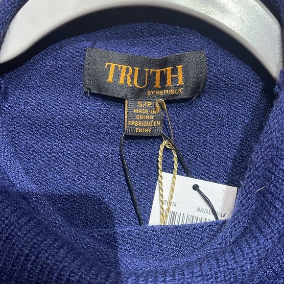 TRUTH By Republic Sweater top - Picture 3 of 7
